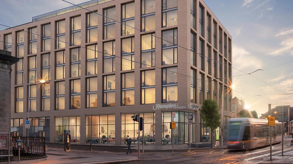 Located next to the Four Courts in Dublin, the Hampton by Hilton Riverhouse Hotel is set to comprise 249 bedrooms.