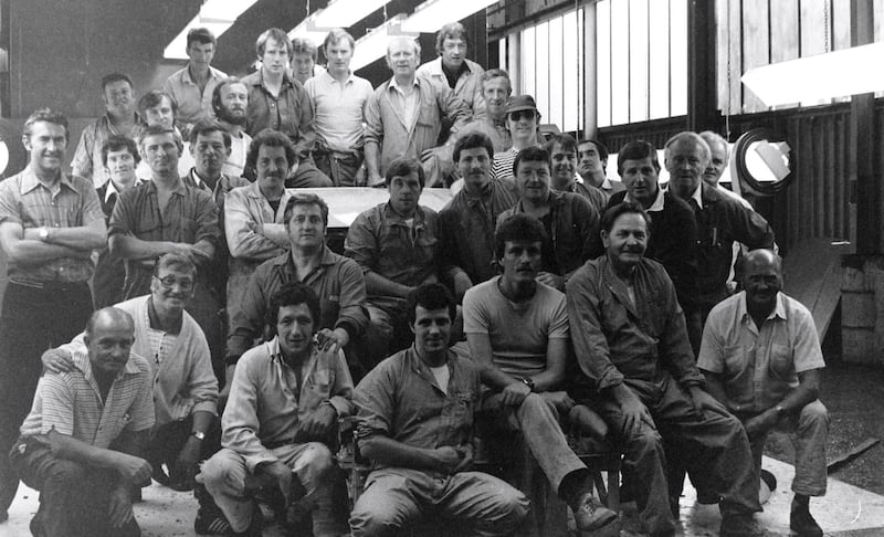 Ford workers at the Cork plant, date unspecified. File photograph: Bill Daly