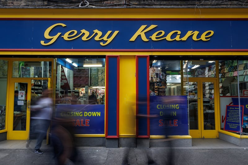 After 53 years on Talbot Street, Dublin city’s last wallpaper shop prepares to close. Photo: Dan Dennison