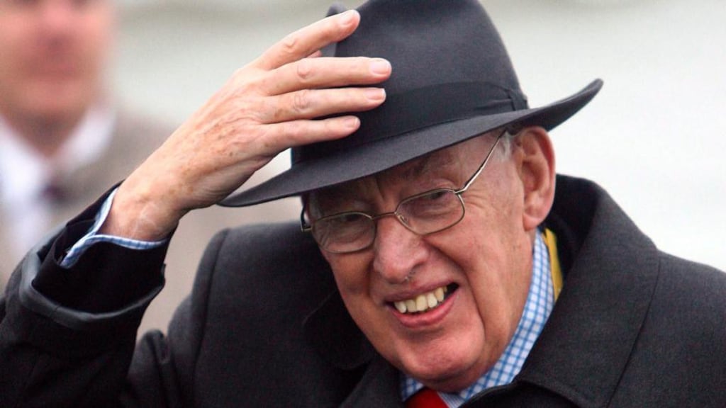 Rev Ian Paisley pictured in 2006 at the St Andrew’s peace talks. Photograph: James Fraser/EPA
