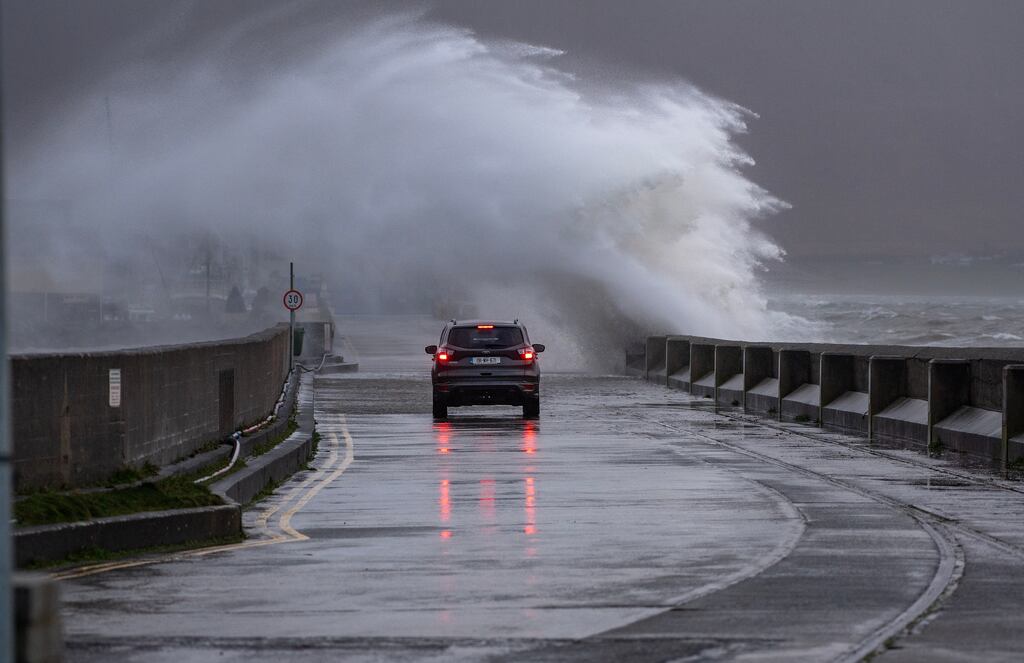 A status yellow weather warning for wind has been issued for the country today. Photograph: Domnick Walsh