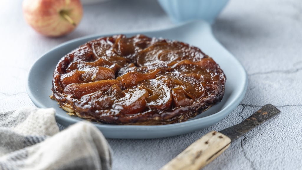 Apple tarte Tatin. Photograph: Harry Weir