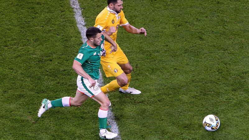 Wes Hoolahan is unlikely to start against Wales. Photograph: Gary Carr/Inpho