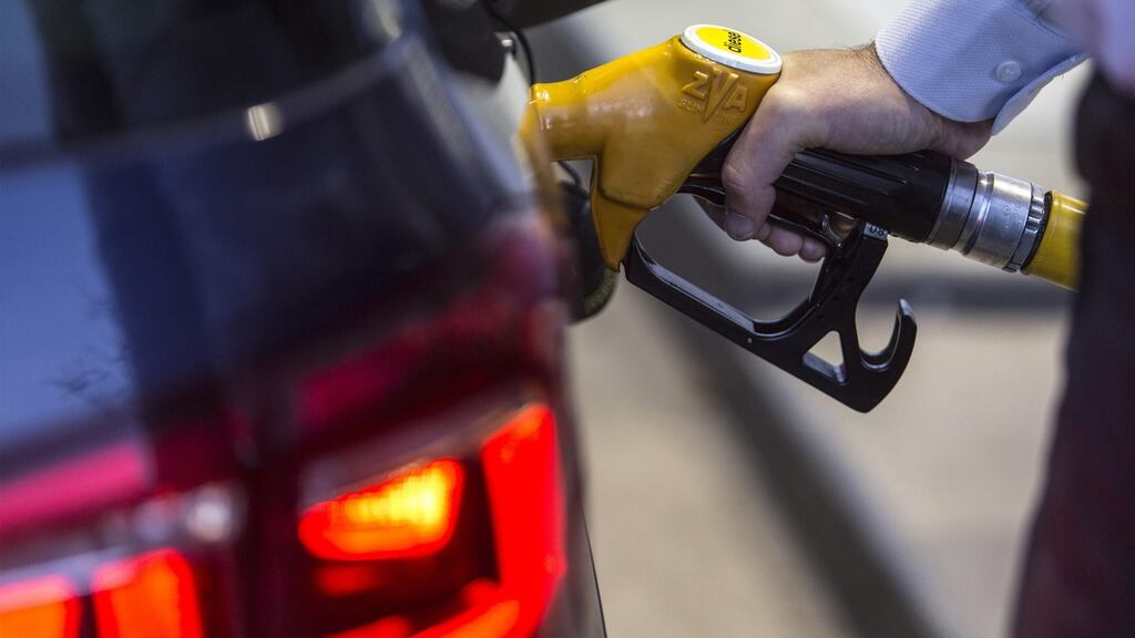 AA figures show that petrol sells for an average of €1.295 a litre. That is down from €1.45 in July, but higher than the €1.18 for which it sold in 2009. Photograph: Balint Porneczi/Bloomberg