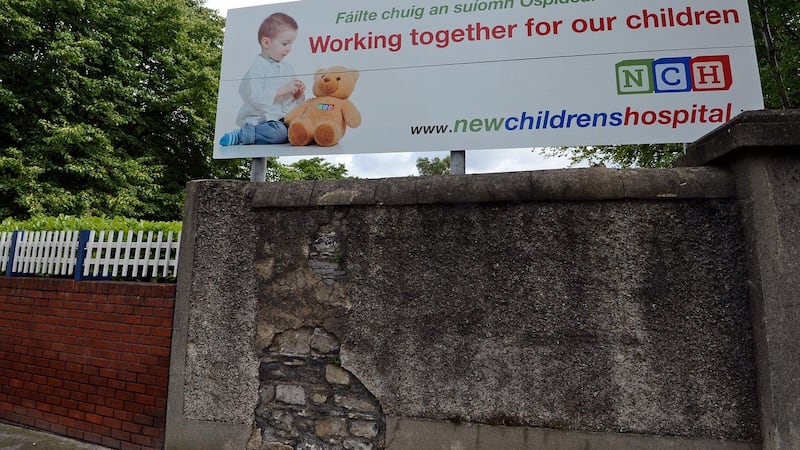 National Children’s Hospital site at St James’s: HSE says details of hours required for new paediatric posts have not been decided. Photograph: Eric Luke