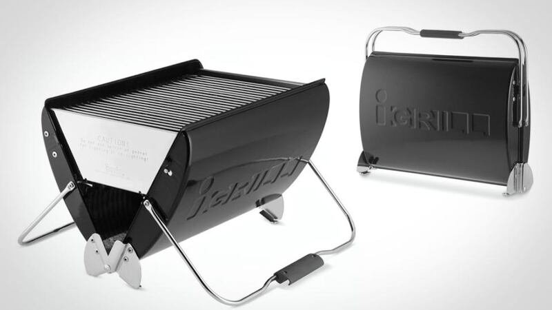 i-Grill portable charcoal barbecue
