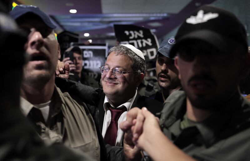 A 2,000-strong National Guard is to be set up under the direct control of Israel's national security minister Itamar Ben-Gvir. Photograph: Avishag Shaar-Yashuv/New York Times