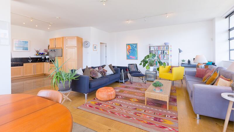 Situated on the second floor of this four-storey block, number 28 is exceedingly generous in size, extending to 117 sq m/1259sq ft