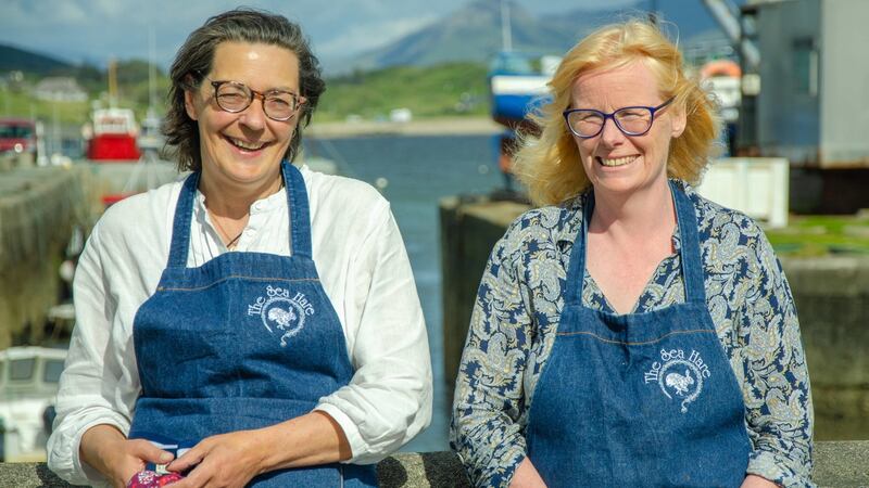 Philippa Duff and Sinead Foyle