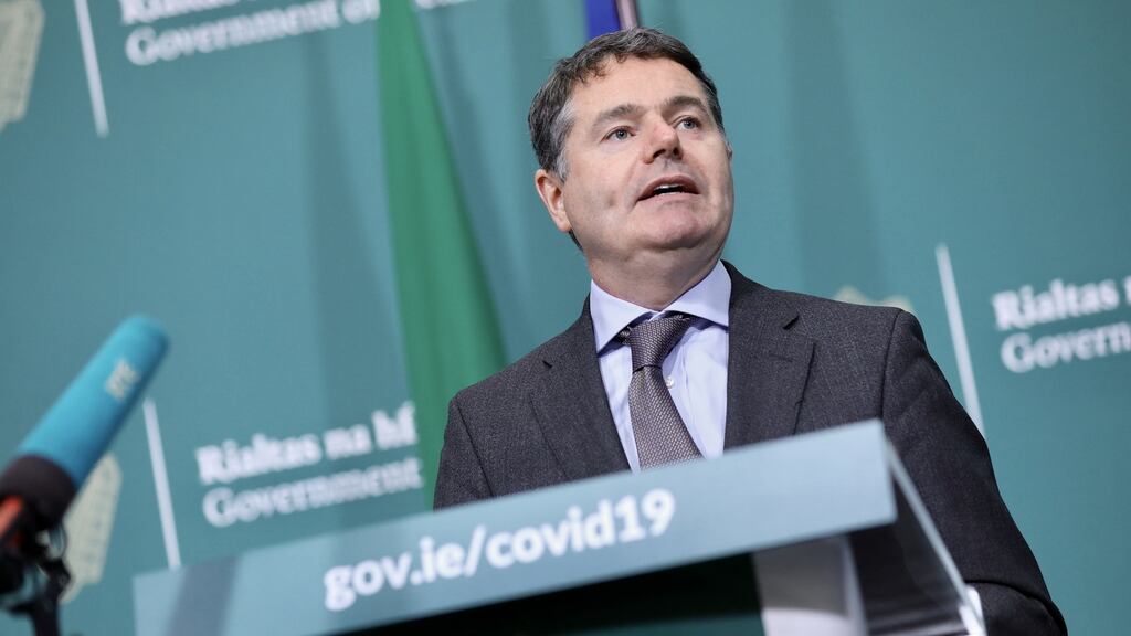The Minister for Finance Paschal Donohoe said the new scheme aims to save jobs for longer. Photograph: Julian Behal