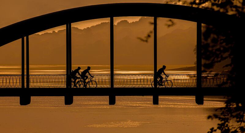 Early morning in Kenmare near Suspension Bridge. Photograph: Valerie O'Sullivan