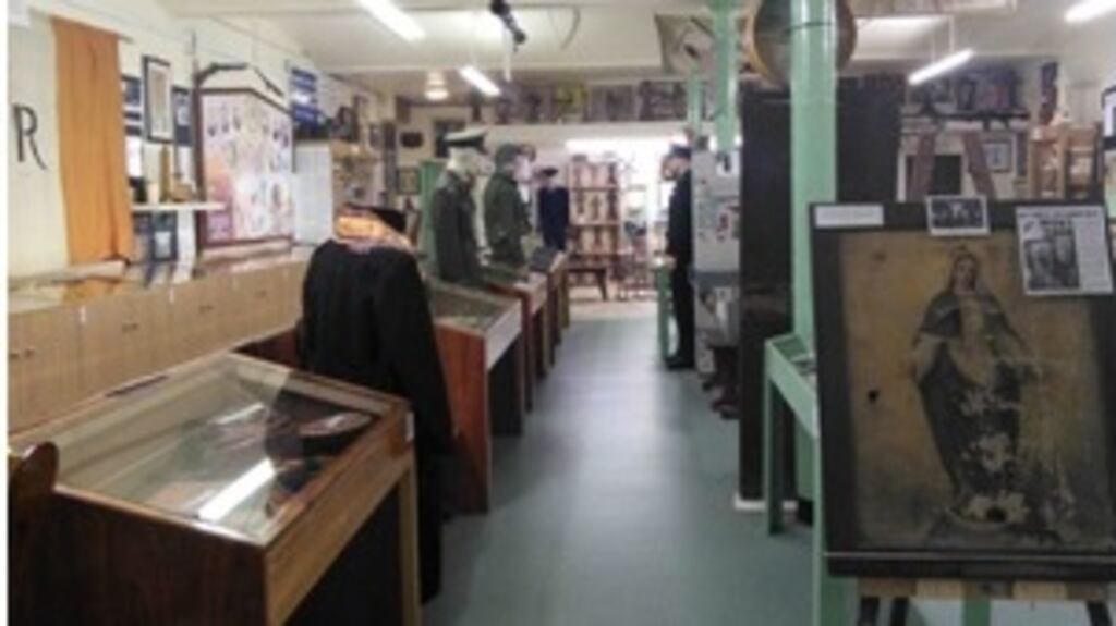 An interior shot of the Irish Republican History Museum