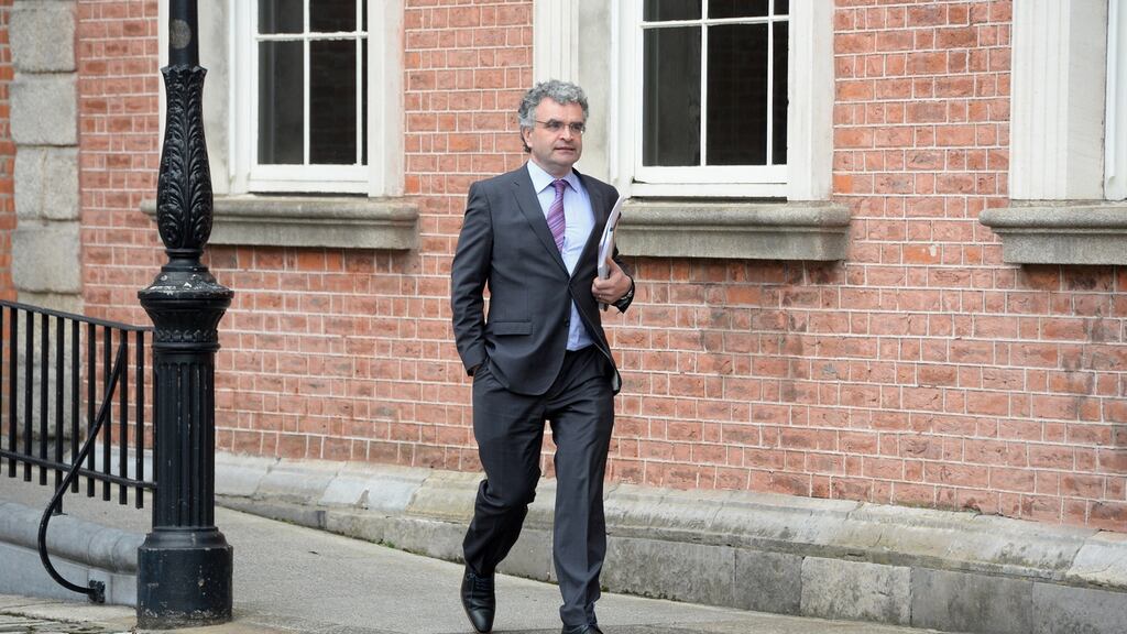 Dara Calleary: ag tnúth go mór le tús a chur leis an obair. Grianghraf: Dara Mac Donaill / The Irish Times