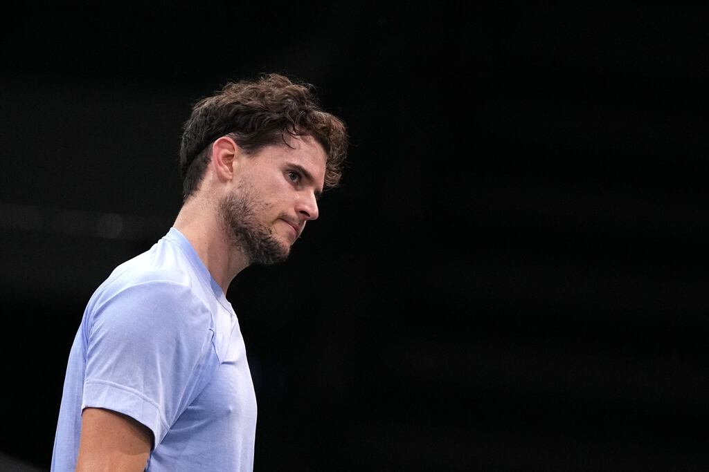 Austria's Dominic Thiem could play against Ireland. Photograph: Dimitar Dilkoff/AFP via Getty