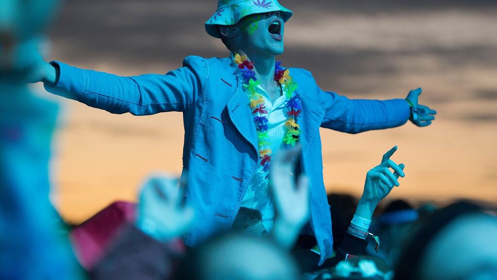 Fans enjoying Kodaline on the main stage at Electric Picnic in 2019. The organisers of the music festival in Laois have been refused permission to hold the event this year. Photograph: Dave Meehan for the Irish Times