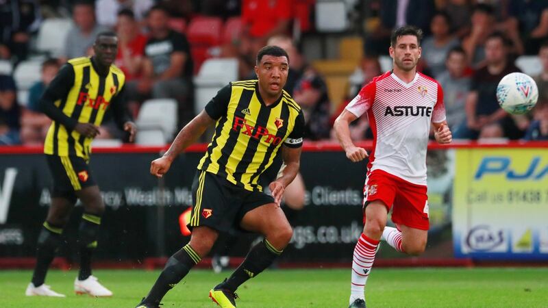 WATFORD: - Troy Deeney. Photo: Reuters/Andrew Couldridge