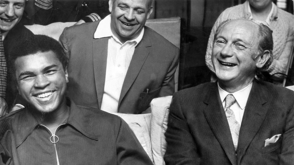 Taoiseach Jack Lynch had been more than happy to host Ali in his office at Leinster House; indeed, judging by contemporary reports, the atmosphere was positively giddy. Photograph: Kevin McMahon