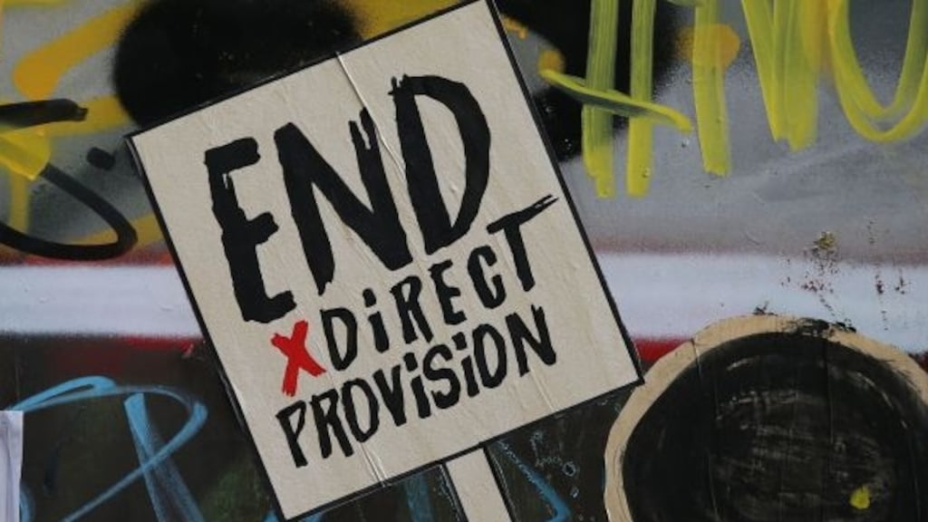 The latest peak in numbers comes nearly 18 months after the Government announced its White Paper plans for ending direct provision. Photograph: Nick Bradshaw