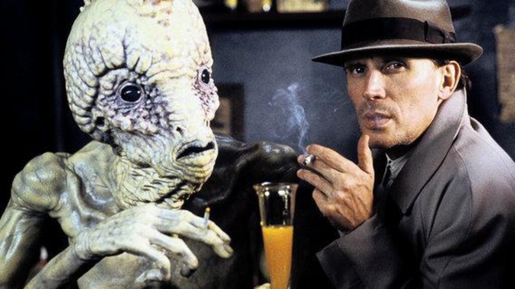 Cooking the books: Peter Weller in Cronenberg's Naked Lunch