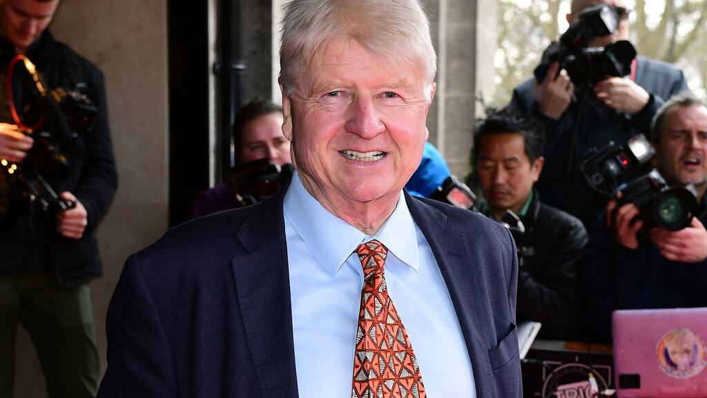 Stanley Johnson: “If the Irish want to shoot each other they will shoot each other whether there’s a hard  border or whether there’s a soft border.” Photograph: Ian West/PA