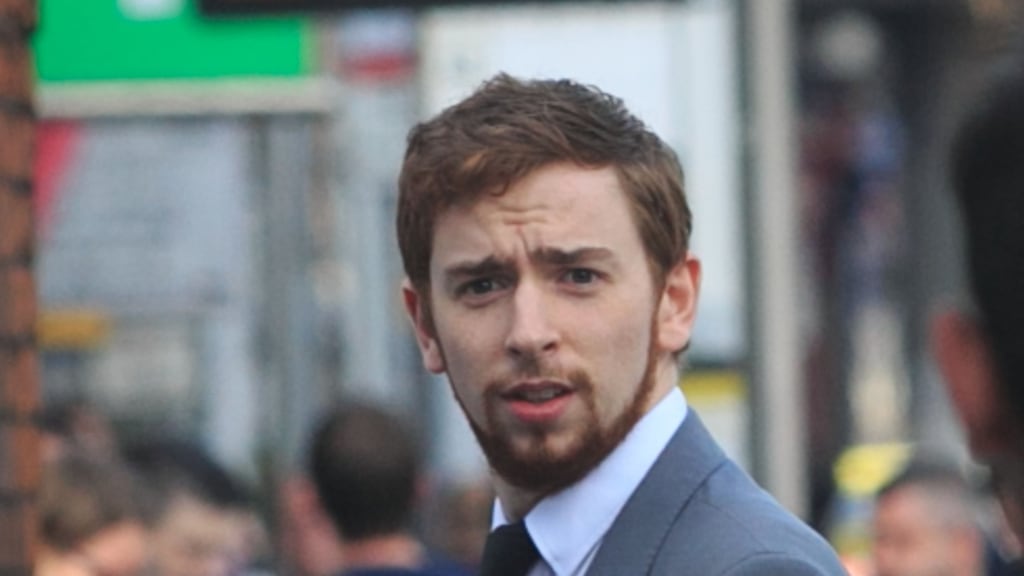 Dr Michael Dowling outisde the inquest into the death of Marian Tracy. Photograph: Gareth Chaney/Collins