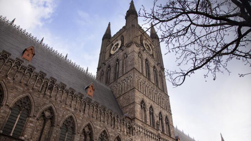 The 13th century Cloth Hall in Ypres. Photograph: Getty