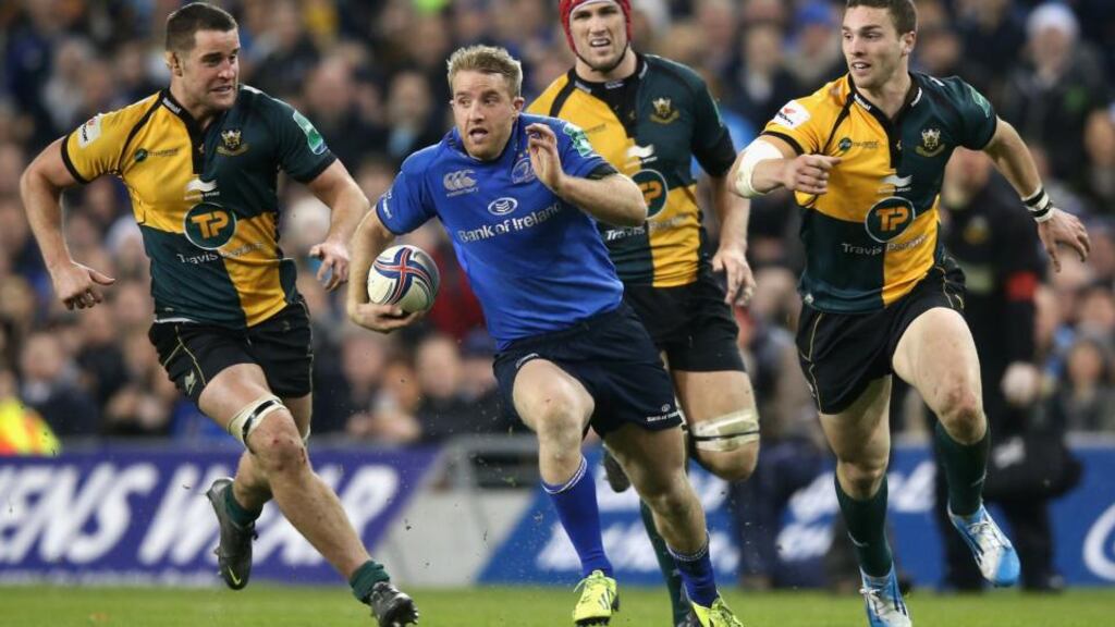 Luke Fitzgerald’s left-wing start for Leinster against Zebre at the RDS tonight represents an opportunity to consolidate and survive, not make exaggerated claims for a more favoured centre position. Photograph: David Rogers/Getty Images