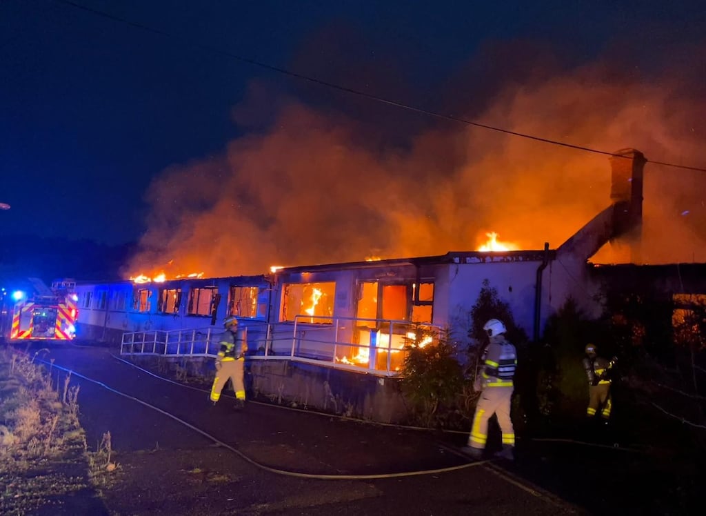 The building is a former nursing home. Photograph: Dublin Fire Brigade