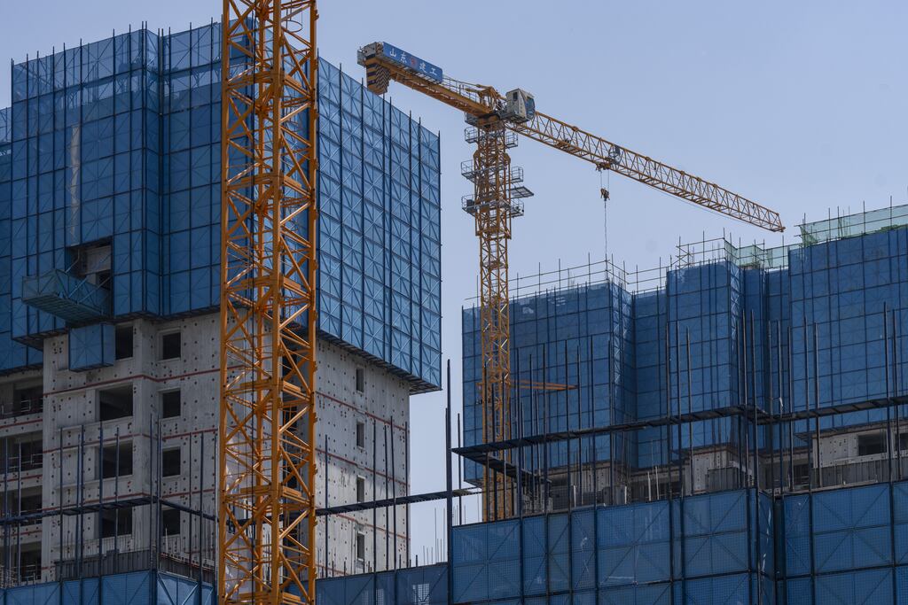 Beijing gave the green light to authorities to buy some residential projects and turn them into public housing to help put a floor under falling prices. Photograph: Qilai Shen/Bloomberg