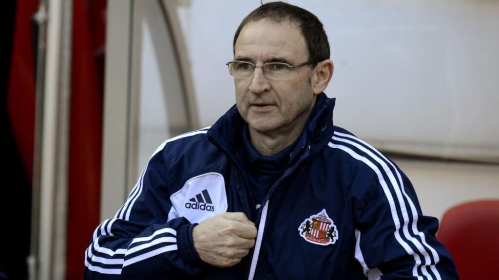 Former Sunderland manager believes he had earned more time than he was given at the club. Photograph: Owen Humphreys/PA Wire