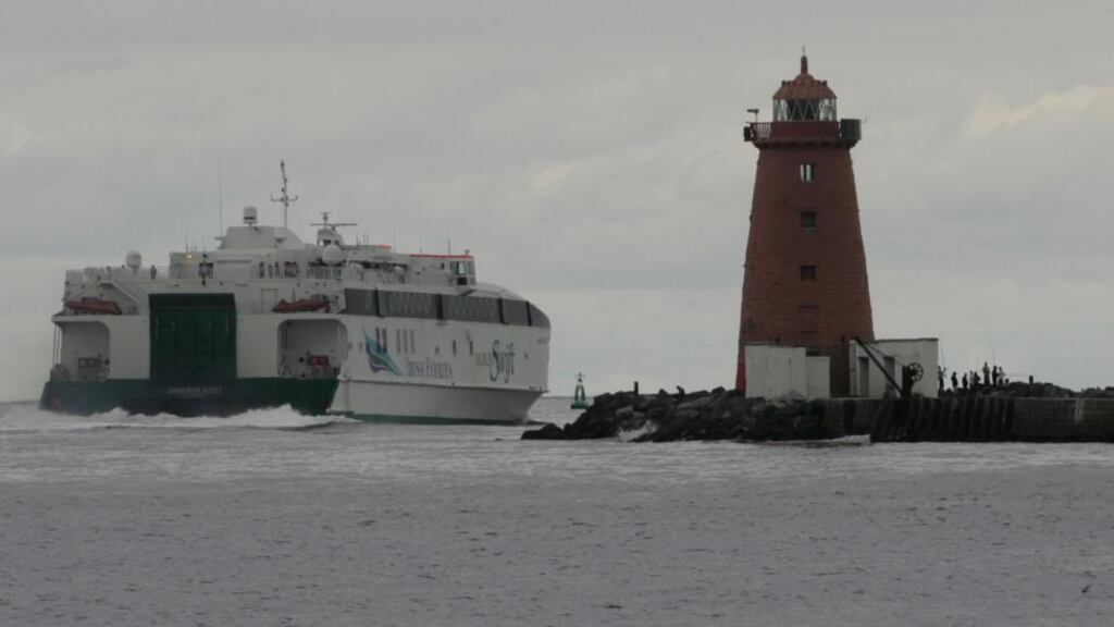 Freight volumes improve in first four months of year at ICG. Photograph: Cyril Byrne / The Irish Times