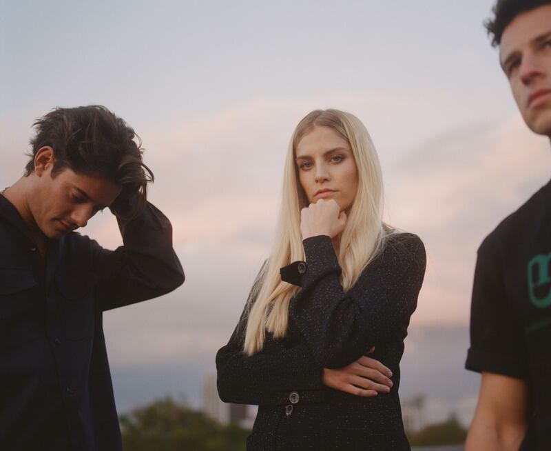 London Grammar. Photograph: Alex Waespi