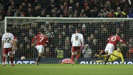 Rooney’s late penalty saves Van Gaal from spot of bother