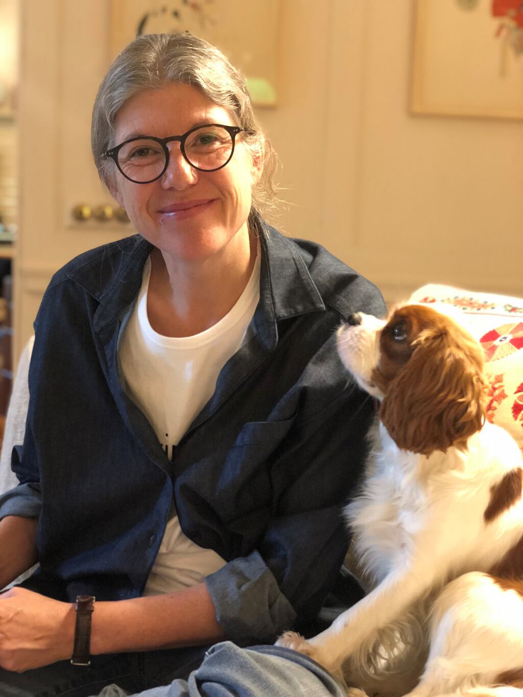 Sigrid Rausing translated and edited And the Walls Became the World All Around from 13 notebooks kept by Johanna Ekström. Photograph: Daniel Hotz