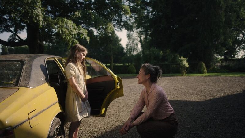 Catherine Clinch and Carrie Crowley in An Cailín Ciúin (The Quiet Girl)