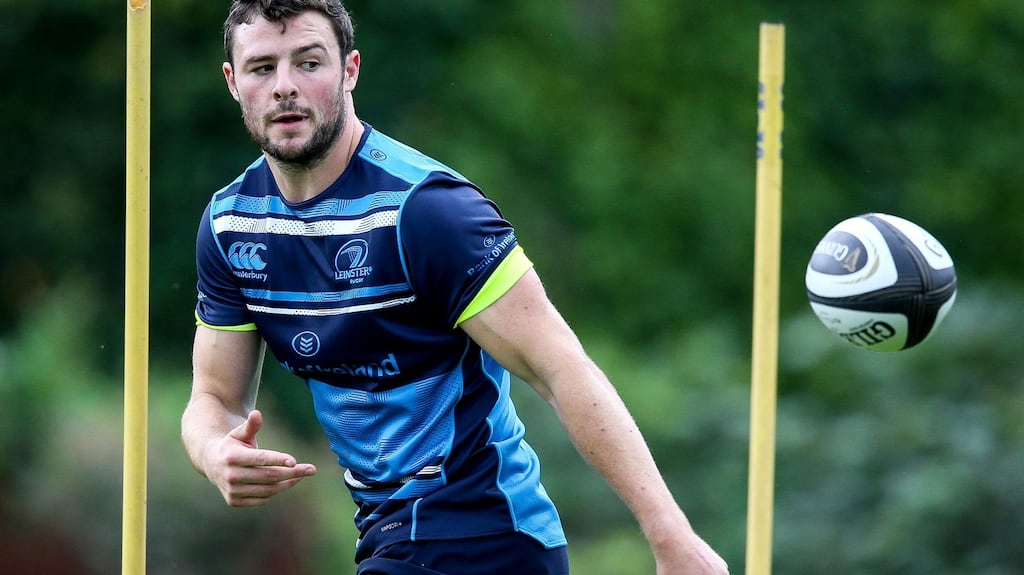 Robbie Henshaw: “It’s such a good club. I think the base we have here, and the talent, is exceptional, and it’s home-grown as well. Yeah, I want to be here for the long haul.” Photograph: Gary Carr/Inpho