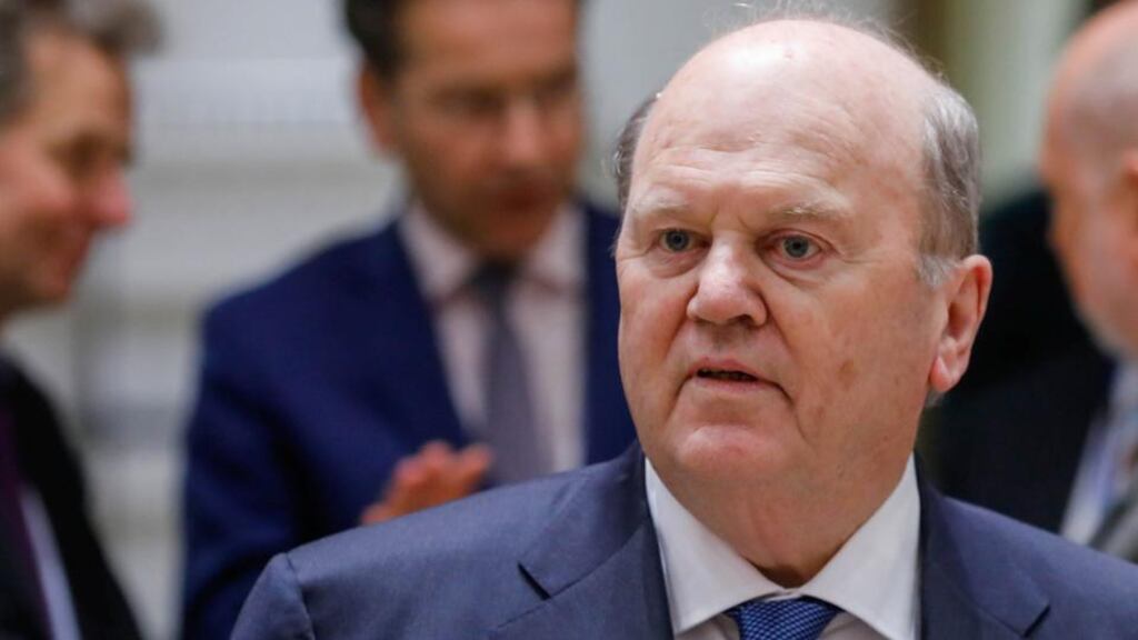 Minister for Finance Michael Noonan. The latest exchequer returns show Revenue collected €11.5 billion for the first three months of the year.