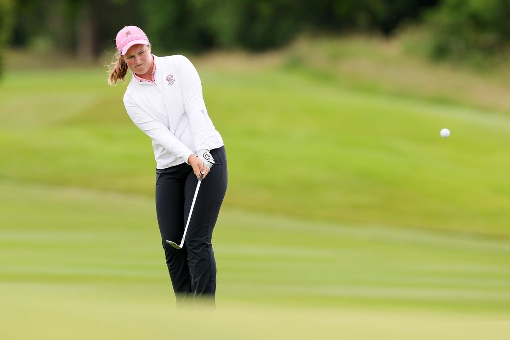 Lottie Woad at Carton House. Photograph: Laszlo Geczo/Inpho