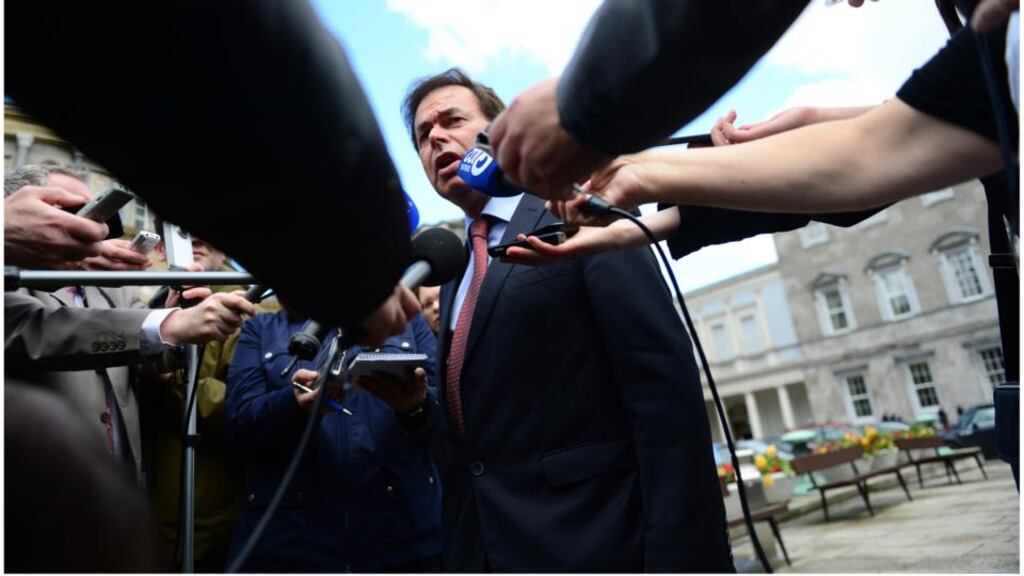 Minister for Justice Alan Shatter: asked the Garda Inspectorate to oversee implementation of the main recommendations arising from the penalty points cancellation controversy. Photograph: Bryan O’Brien