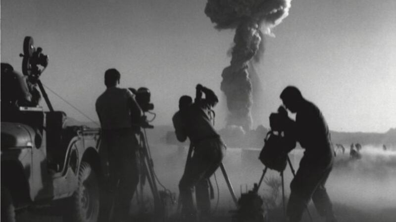 Dan McGovern was among the cameramen who filmed atomic test detonations in the remote Nevada Desert and Pacific atoll test sites at the height of the Cold War. Photograph: US National Archives.