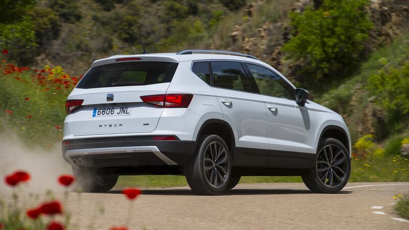 The new Seat Ateca is a little smaller than the Volkswagen Tiguan with which it shares much of its mechanical package, and a lot smaller than Skoda’s upcoming seven-seat Kodiaq, but it seems to hit the SUV target right in the centre ring