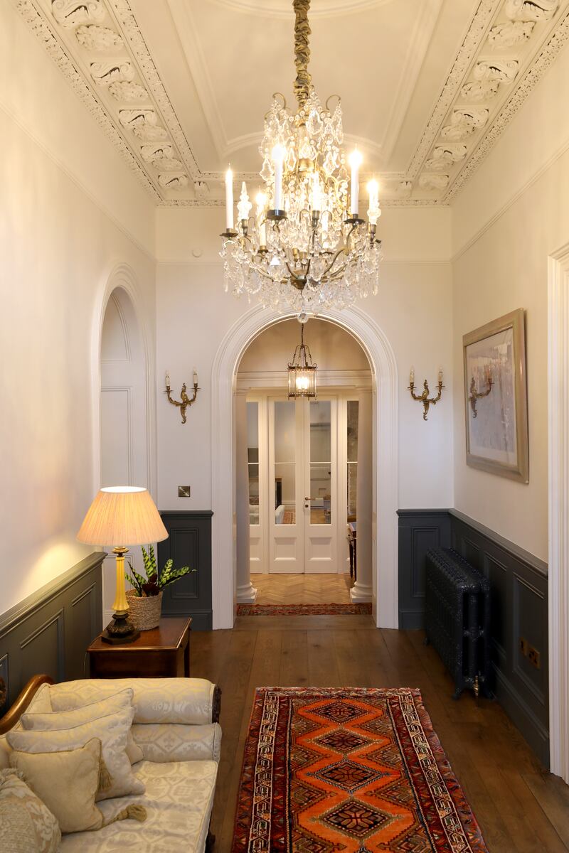 Front hall. Photographs: Justin Mac Innes