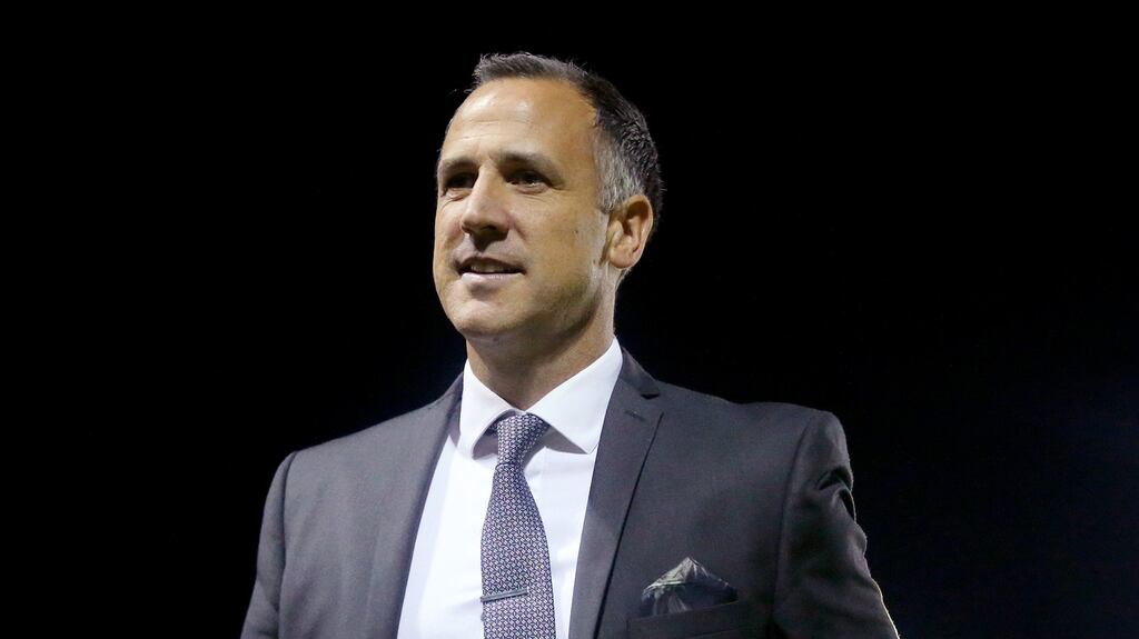 Neale Fenn: set to leave Longford Town for the position of manager of Cork City. Photograph: Oisín Keniry/Inpho