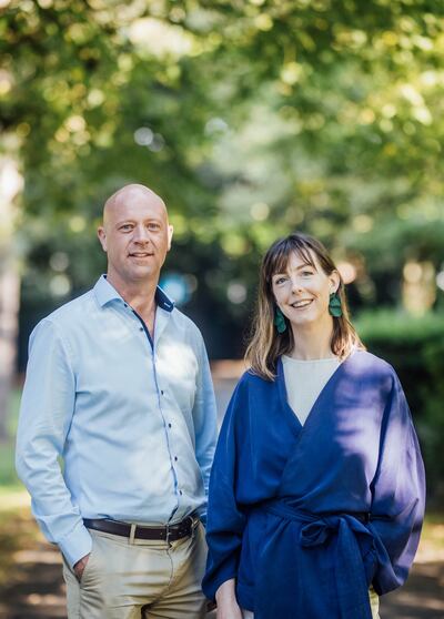 Wayne Dignam and Hannah Bowler.