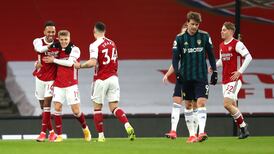 Aubameyang’s hat-trick sees Arsenal dispatch Leeds