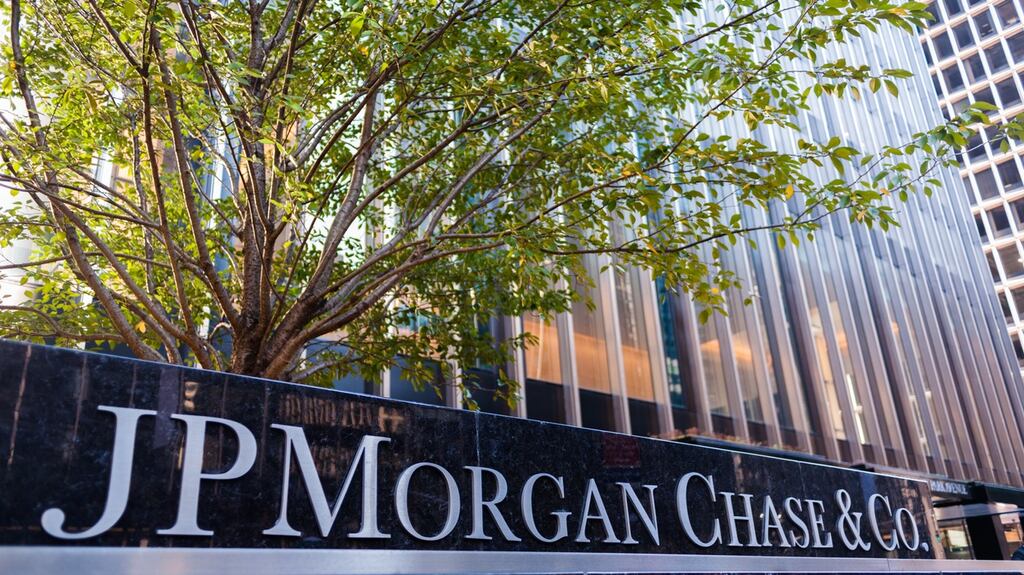 JPMorgan rose 3.3 per cent. Photograph: iStock