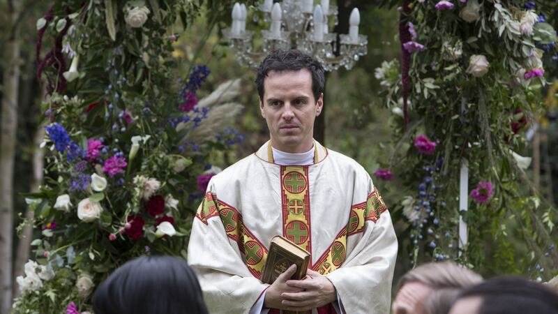 Hot Priest Energy: Andrew Scott in Fleabag. Photograph: Luke Varley