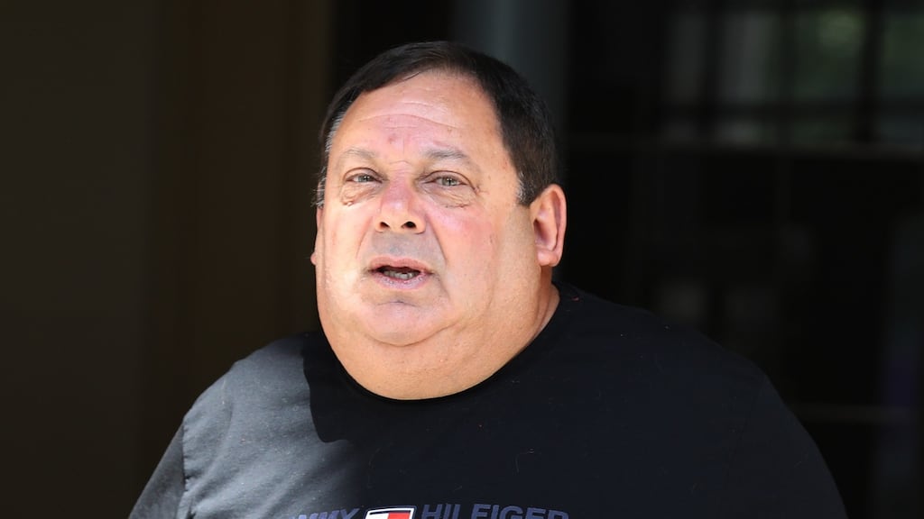Michael Noyek, of Littlepace Paddocks, Clonee, Co Dublin, leaving the Four Courts on Tuesday after a Circuit Civil Court action. Photograph: Collins Courts