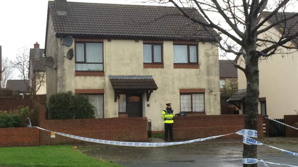 The 39-year-old was wounded when shots were fired through the window of a house in the town’s Heatherwood estate shortly after midnight.