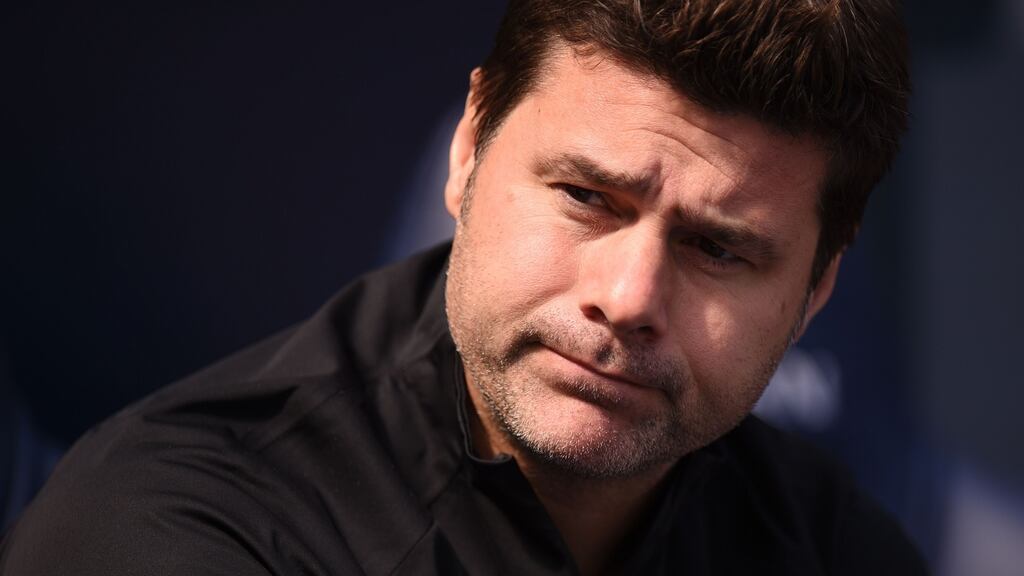 Tottenham Hotspur manager Mauricio Pochettino has some injury concerns, with Harry Kane still out and Moussa Sissoko set to be missing for two weeks. Photograph: AFP